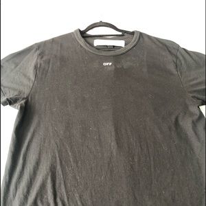 Off-White Fahrenheit Black Tee